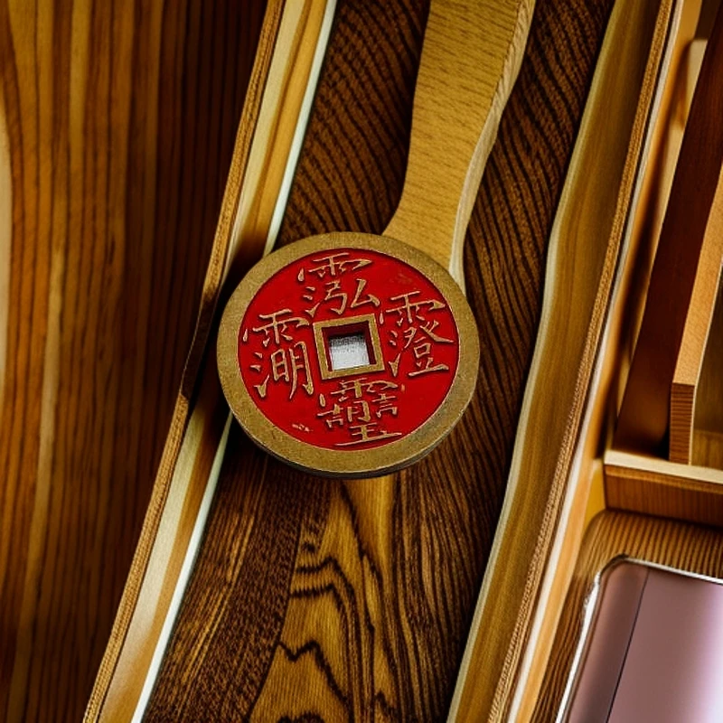 铜吊坠 铜花钱吊坠-120857