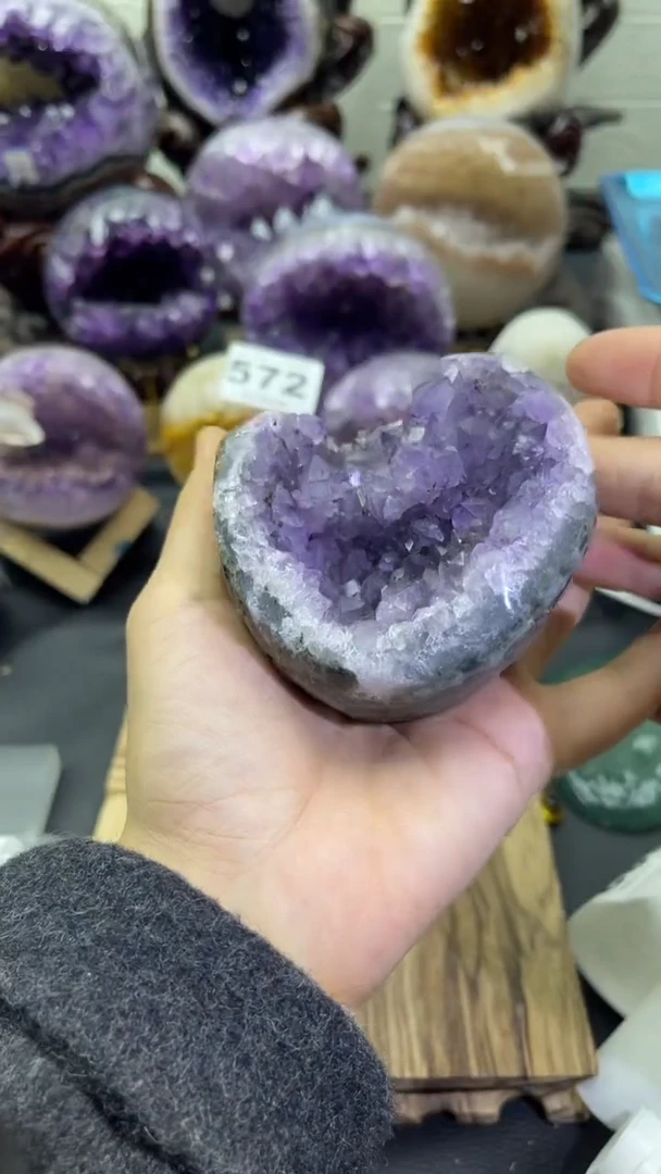 未镶嵌大型摆件（非配饰）紫晶580号摆件