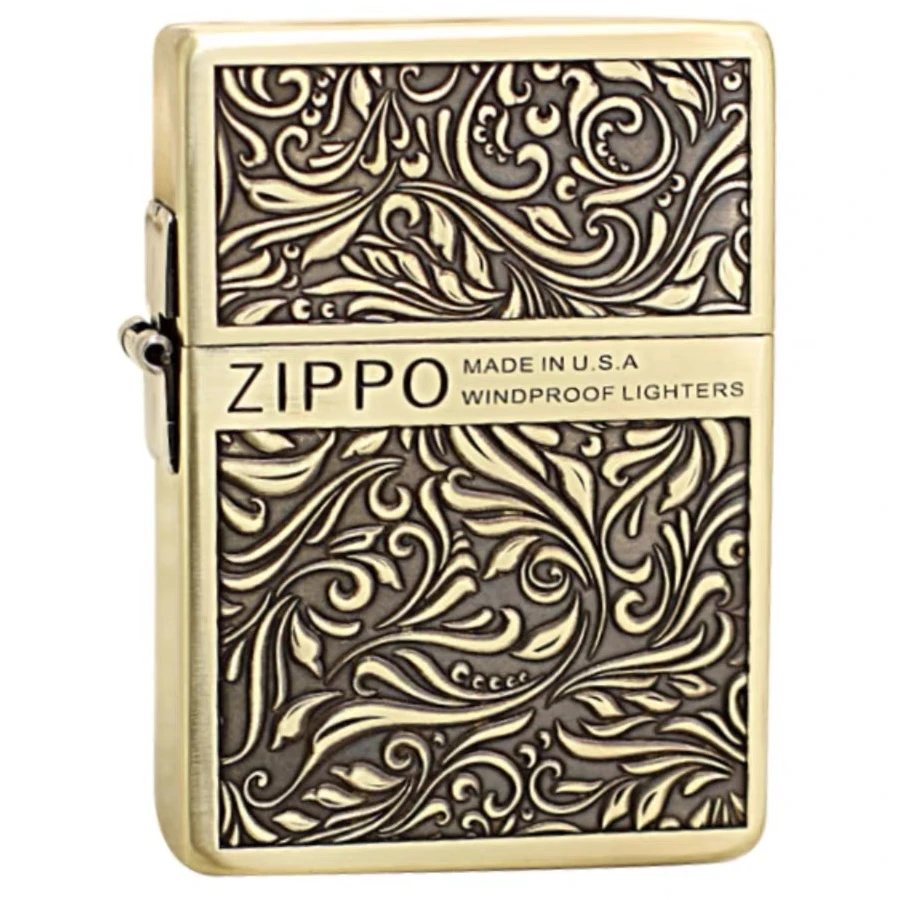 Zippo打火机1935唐草花-DY9920DK