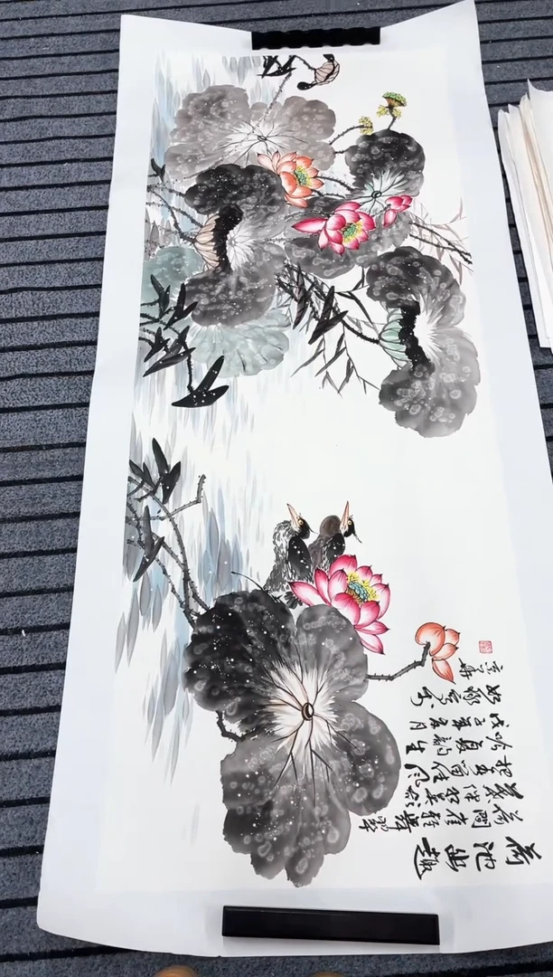 精品国画花鸟作品