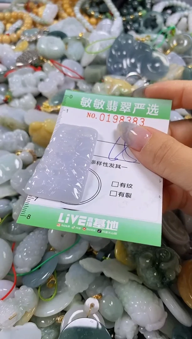 翡翠未镶嵌颈饰闪购0198383