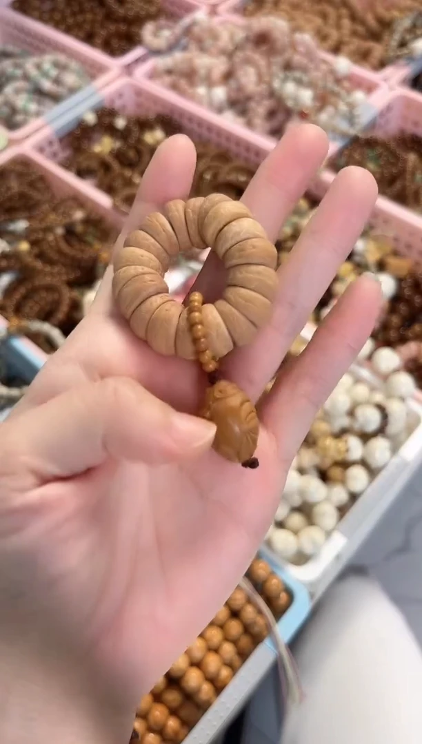 菩提根/象牙果手串凤眼大肠猜财神爷手捻