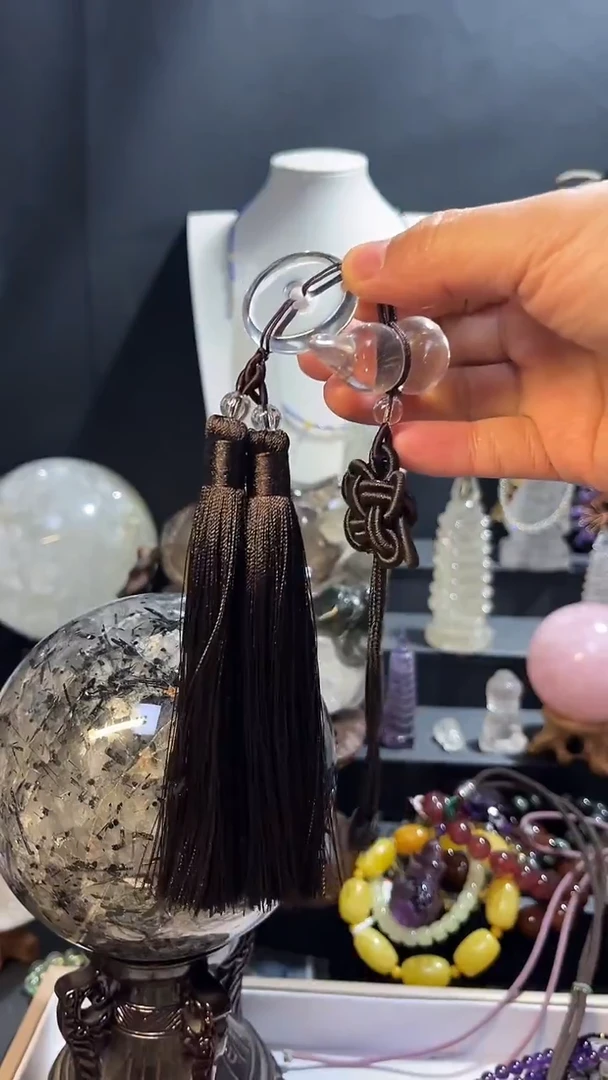 颈饰未镶嵌水晶天然水晶车挂