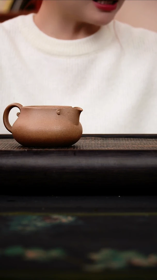 茶壶紫砂青降坡 壶浚如意