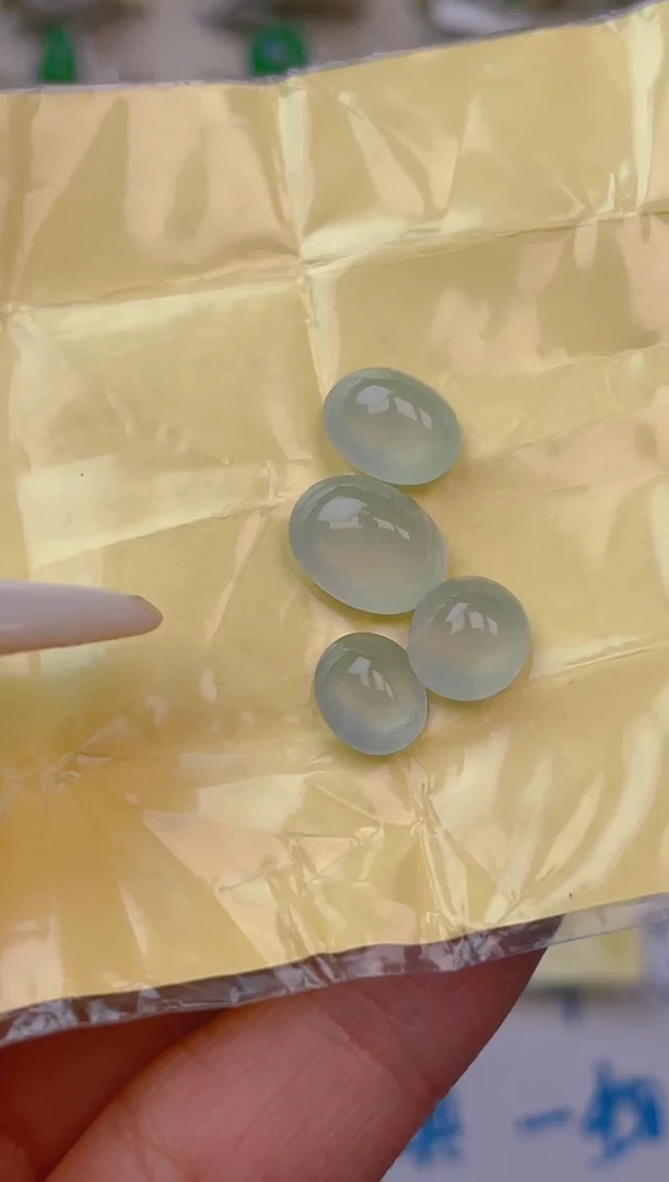 未镶嵌定制翡翠天然翡翠蛋面