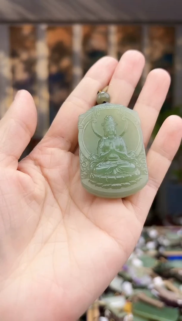 未镶嵌和田玉挂件拍一发一