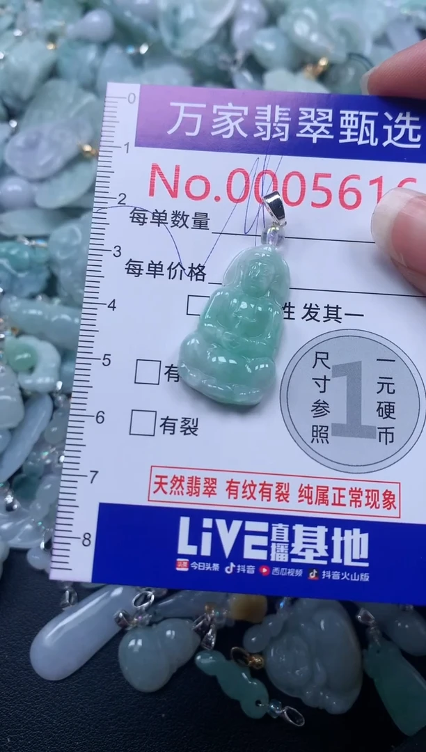 颈饰未镶嵌翡翠5616