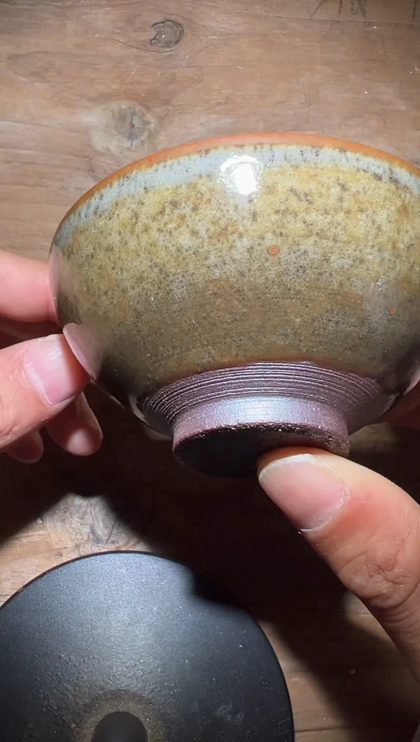 【闪购商品】茶盏老表精选柴烧325