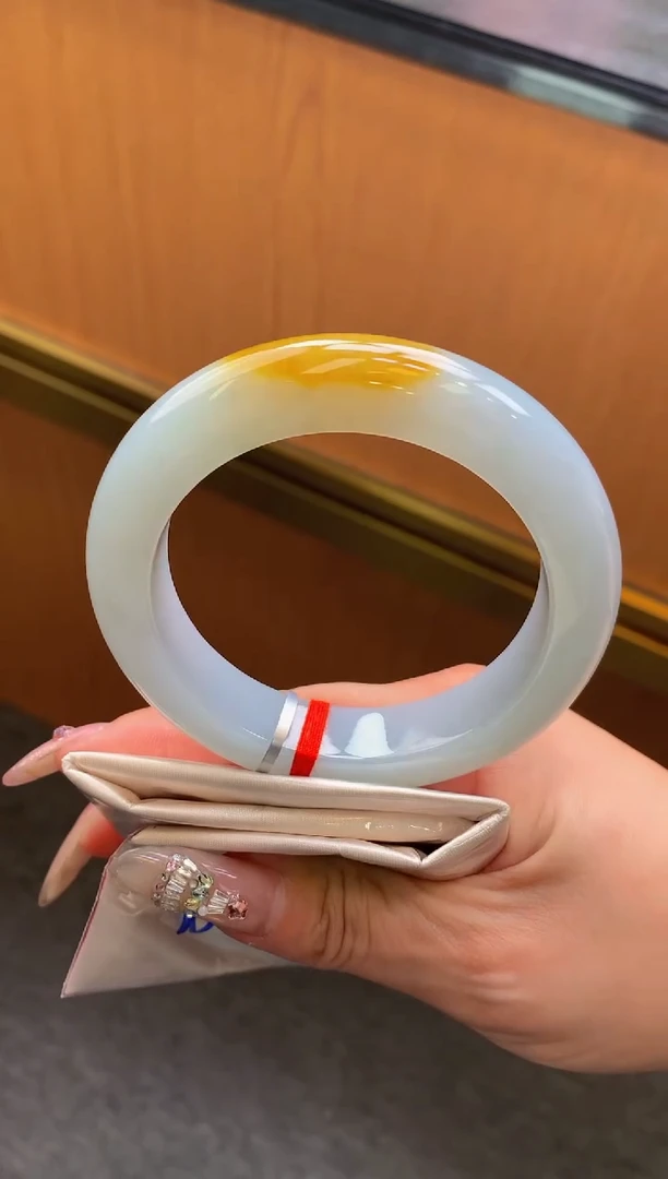 未镶嵌手镯翡翠-F83-正圈58.5