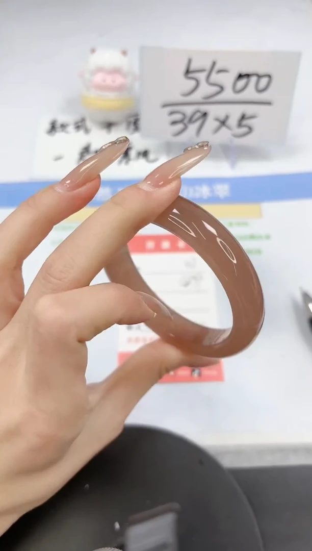 【闪购商品】石英质玉手镯未镶嵌A42-60-59