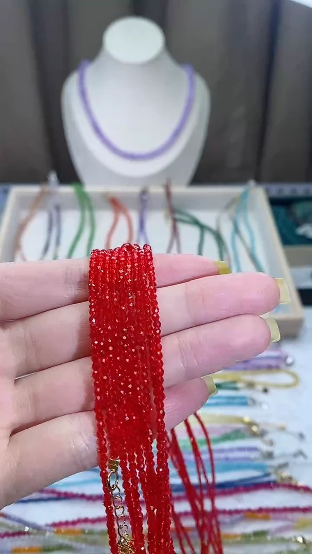 【闪购商品】尖晶石项链14K金镶嵌诗宁甄选珠宝SYZB64