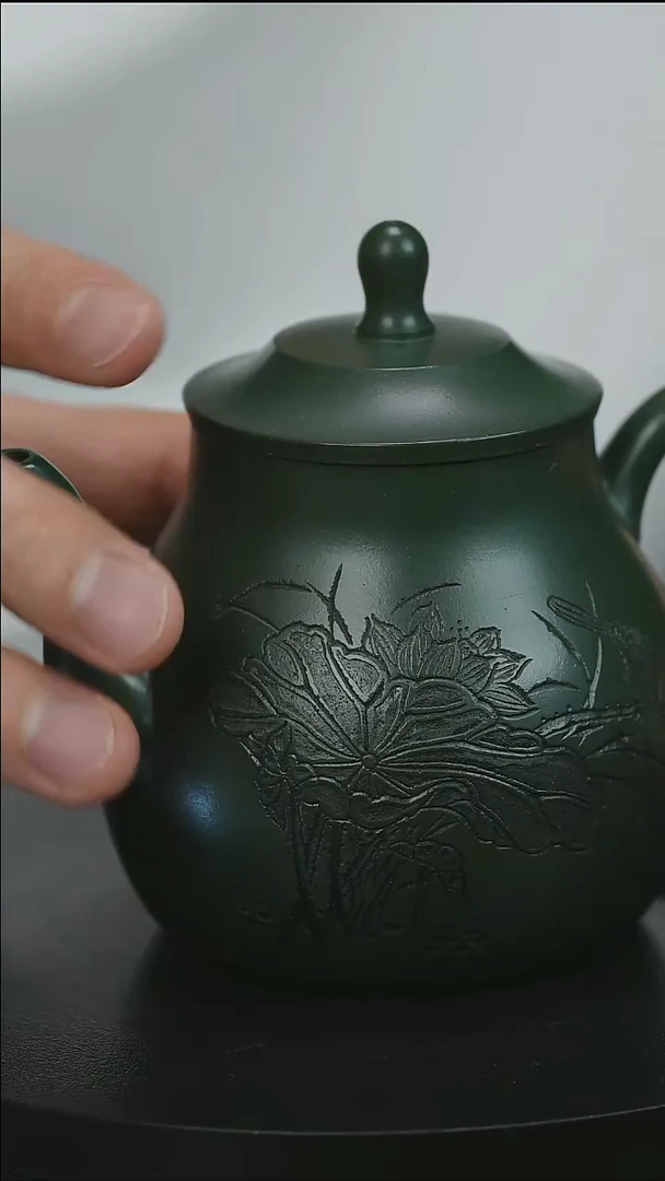 茶壶紫砂H1266熊文娟绿泥玉露