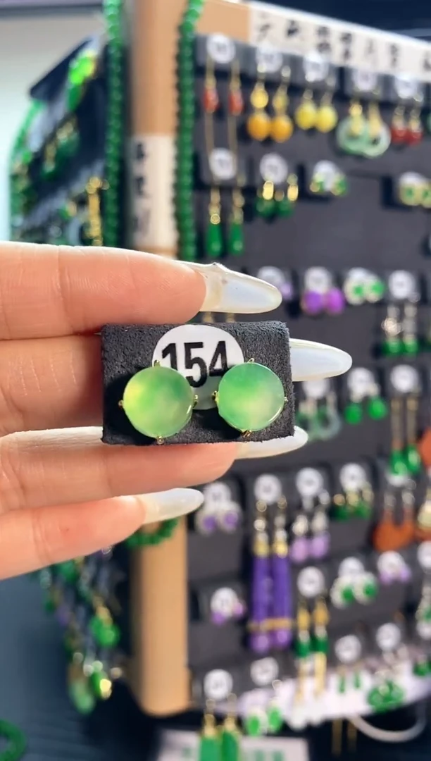 【闪购商品】翡翠颈饰银S925镶嵌154..