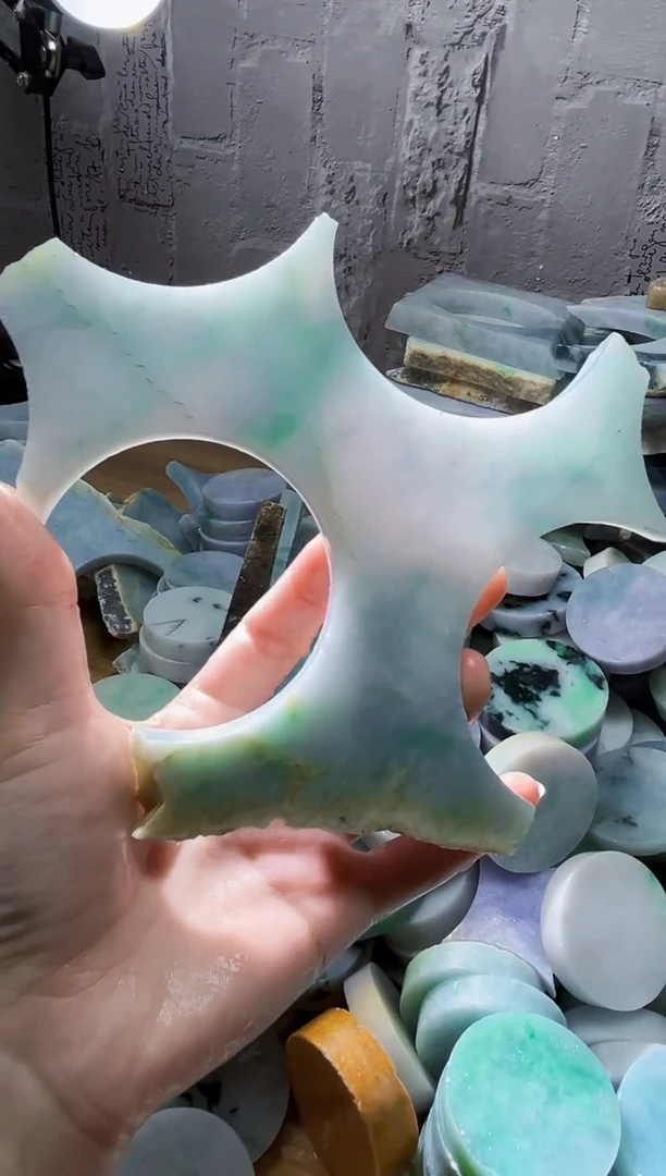 裸石翡翠天然翡翠A货玉 南 239