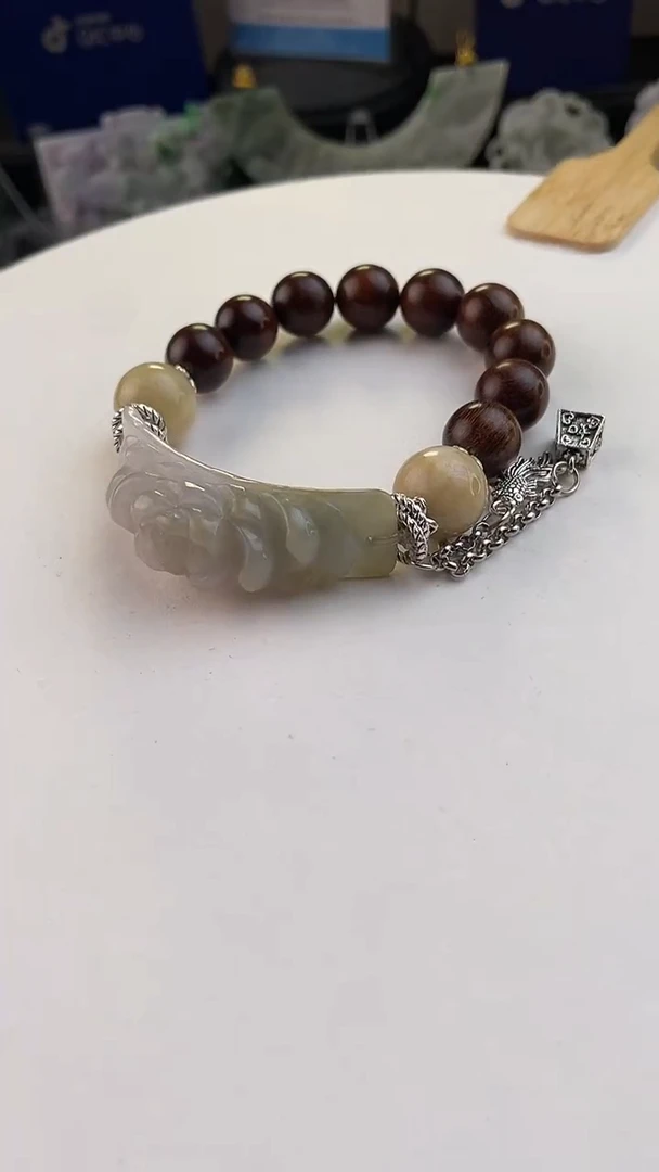 未镶嵌手链翡翠手工定制默认微瑕主播介绍为准