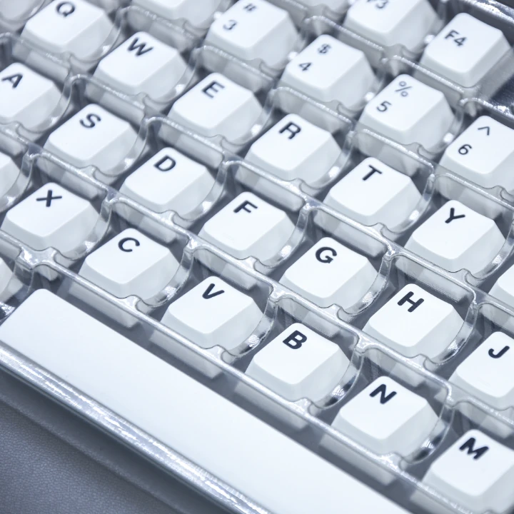 元创外设原厂正刻bow键帽PBT微磨砂1.7mm壁厚172键大全套分裂空格