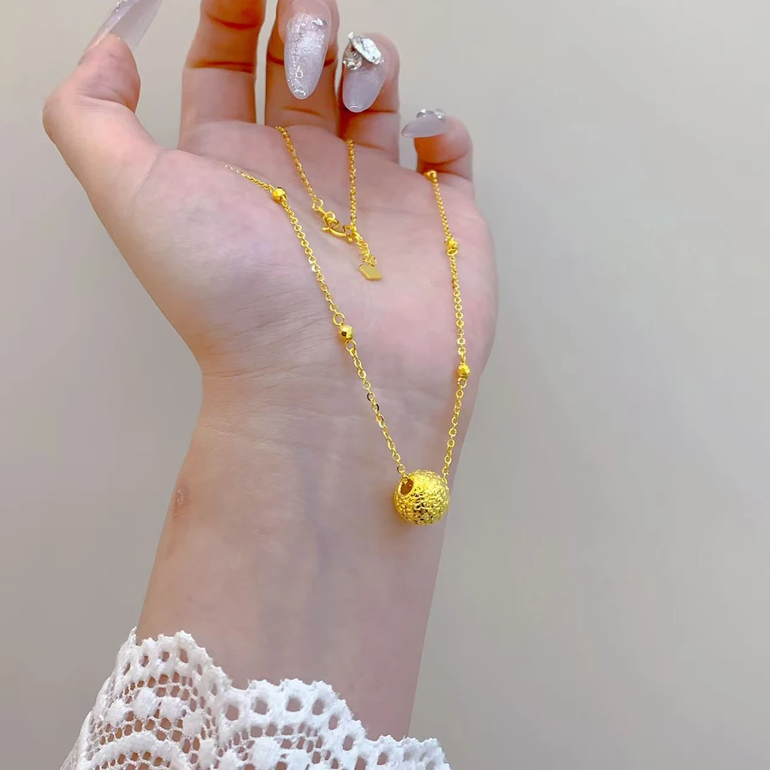 足银银制品 碎碎金爆闪套链