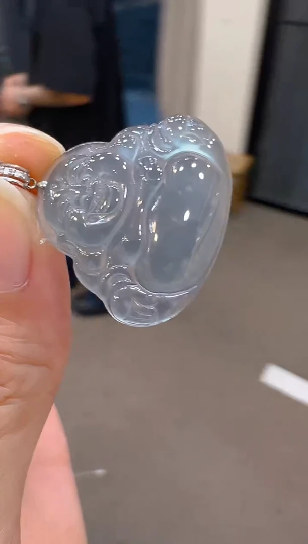 翡翠18K金镶嵌吊坠(不含链)多样性团购发一件