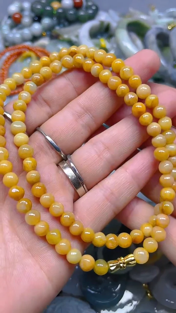 翡翠未镶嵌颈饰5mm/T/翡翠A货,一件也是批发价