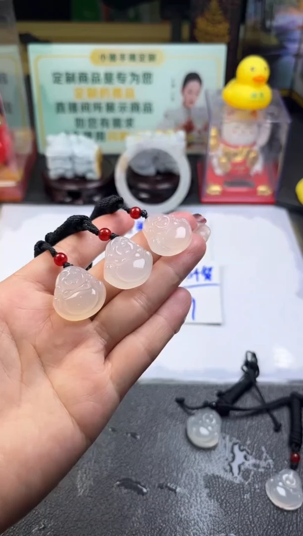 【闪购商品】玛瑙/玉髓颈饰合金玛瑙佛公多样性发1