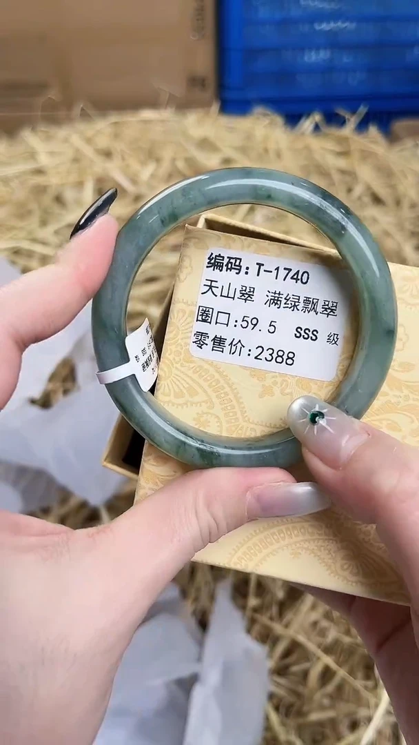 未镶嵌手镯石英质玉T-1740