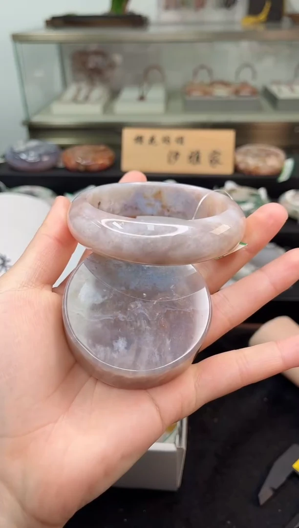 未镶嵌手镯石英质玉62圈口（赠品镯心）1648341