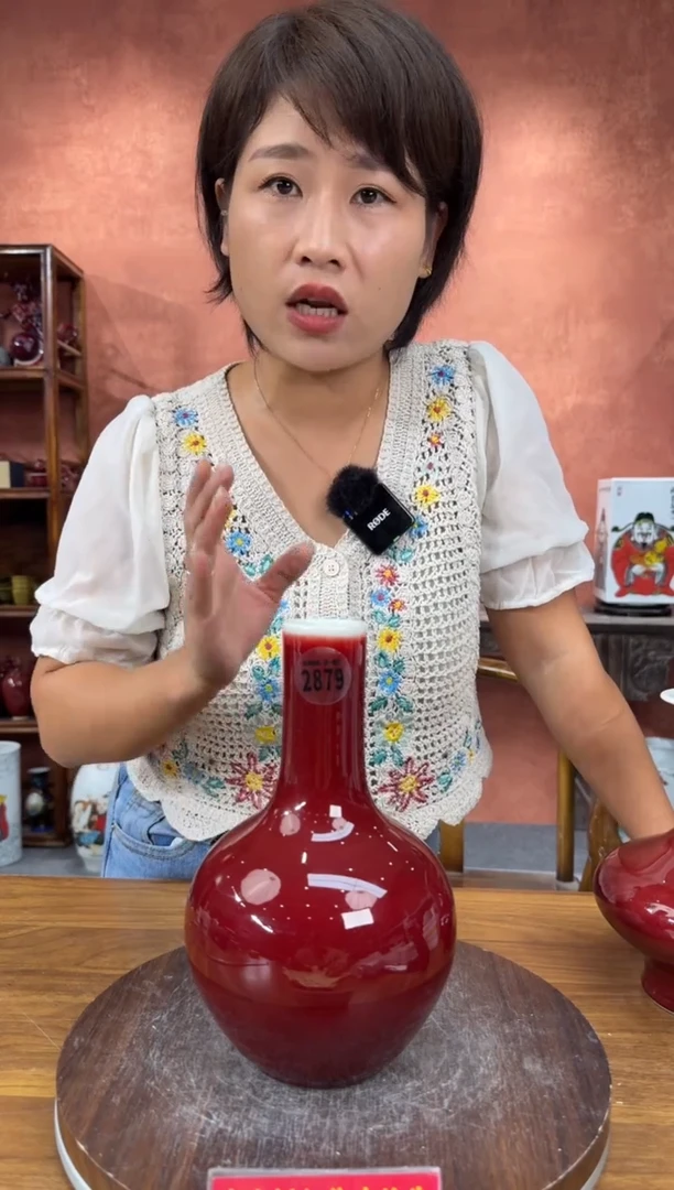 吴义松陶盟手绘陶瓷编码：2879