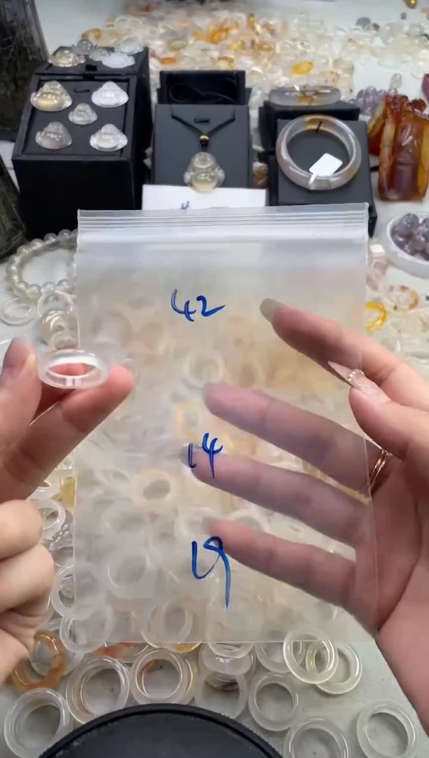 未镶嵌戒指玛瑙/玉髓42