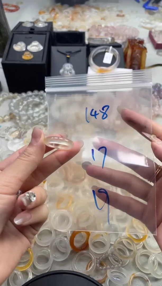 未镶嵌戒指玛瑙/玉髓148