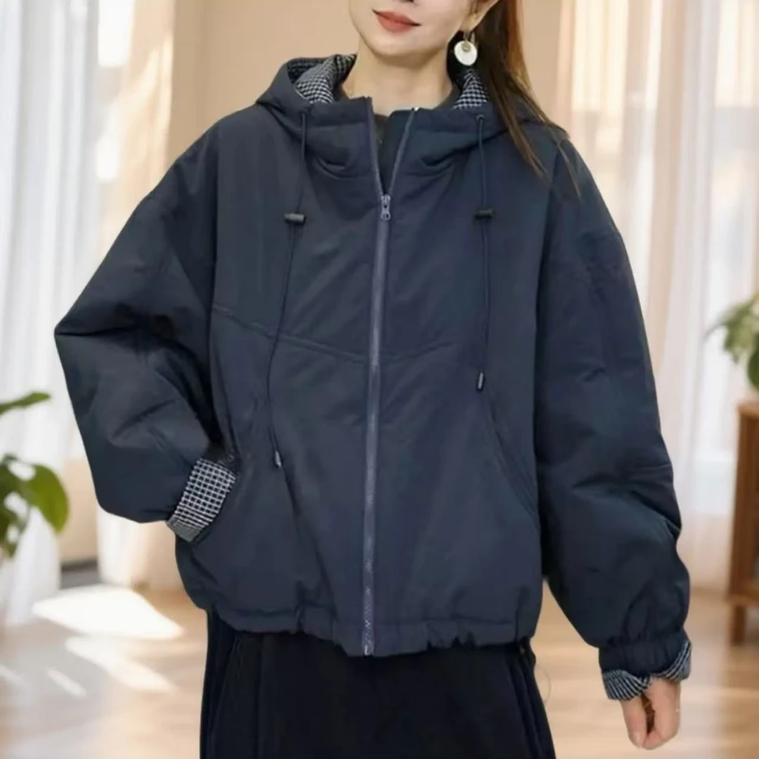 19185新款秋冬加厚休闲棉服百搭潮流