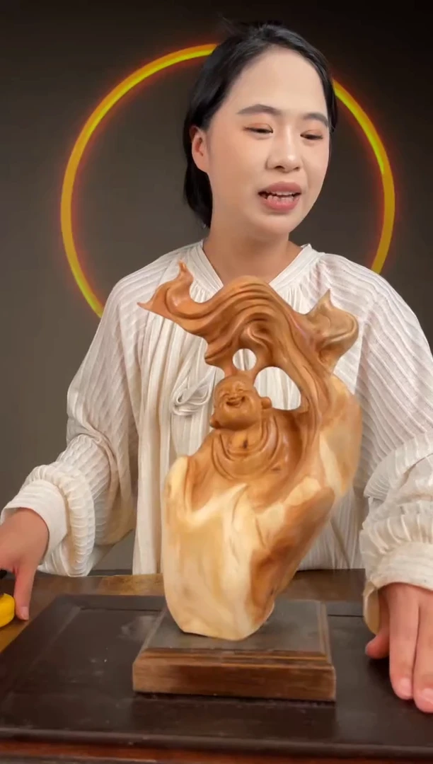 柏木（崖柏）手工摆件,先抢先得! 编号:253