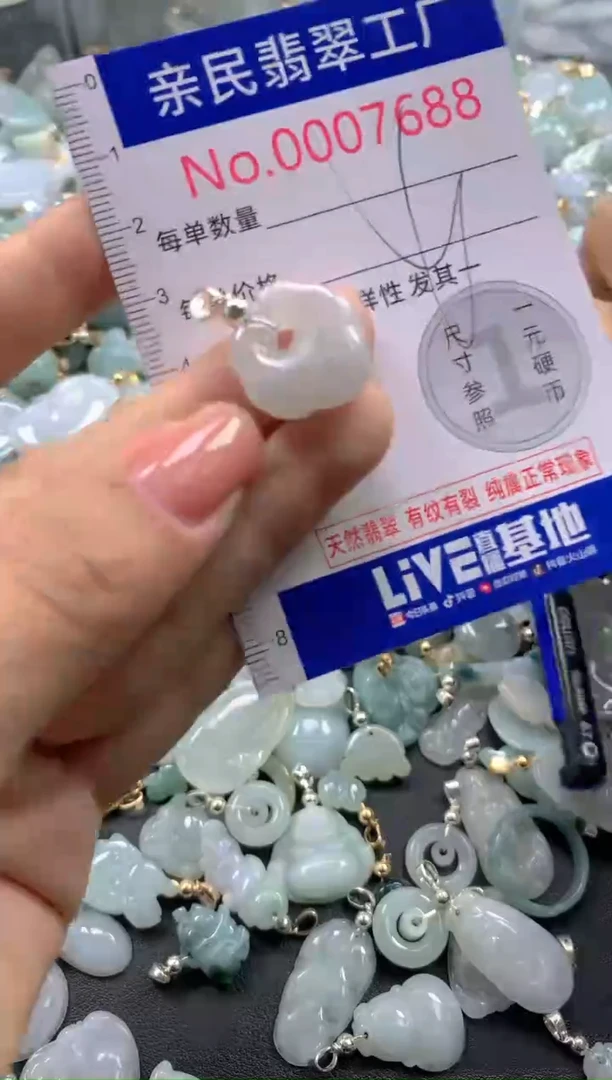 颈饰未镶嵌翡翠7688