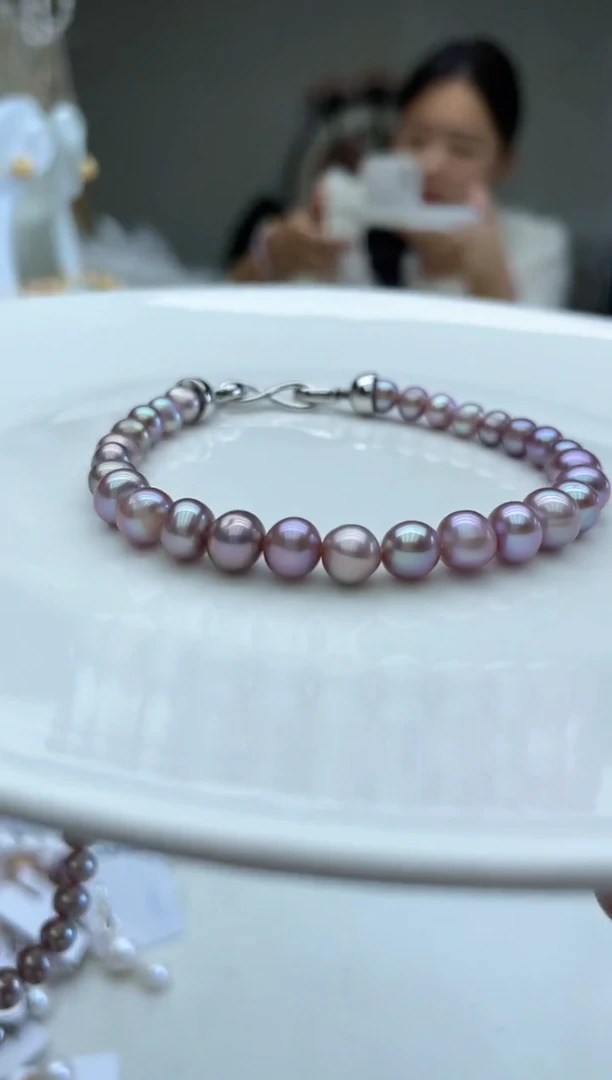 紫色系手链