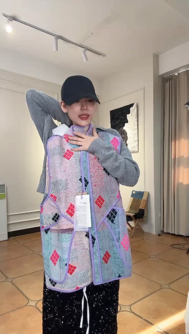 设计师品牌新款马甲