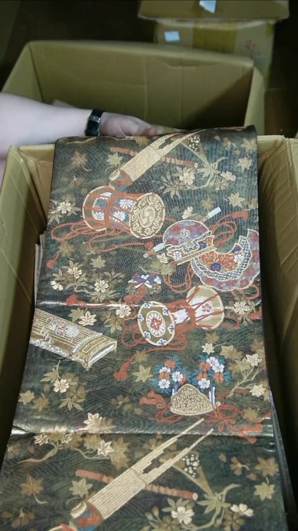 织绣陈*英织锦55六通乐器