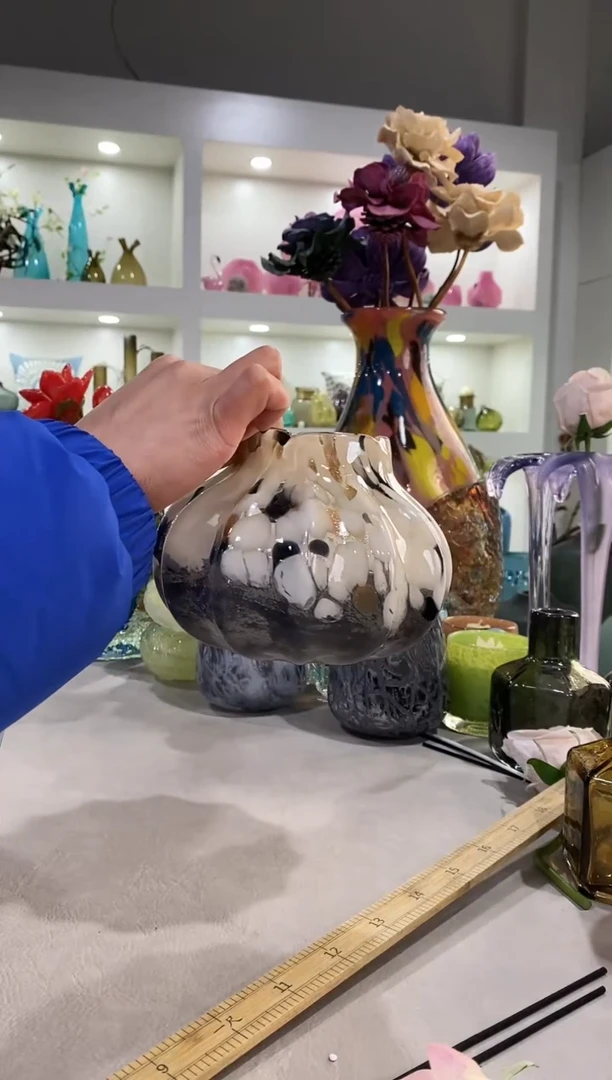 慕忆家手作琉璃花瓶
