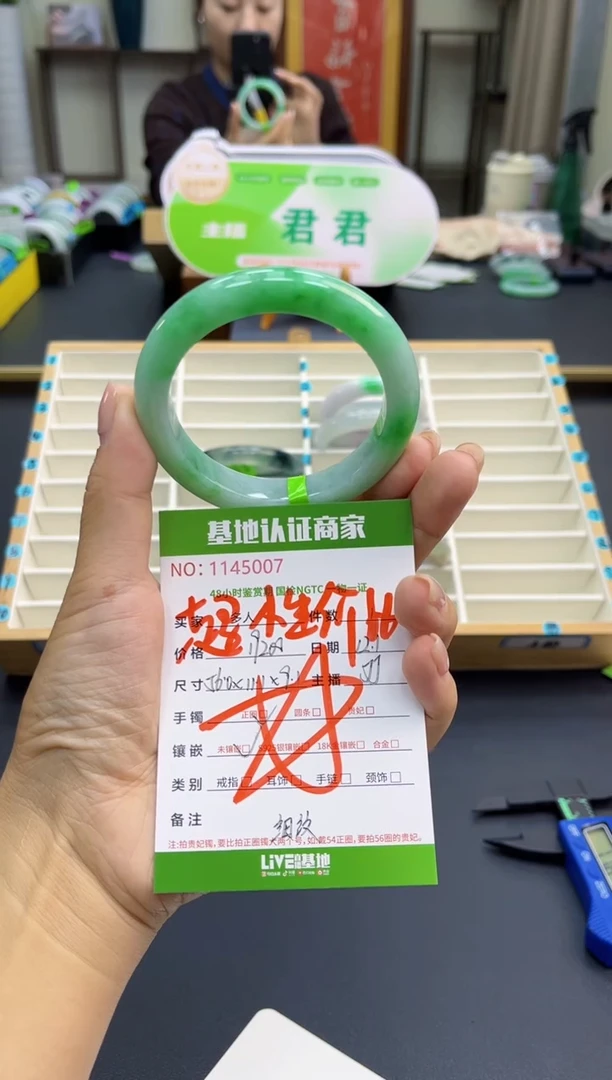 未镶嵌手镯翡翠多人