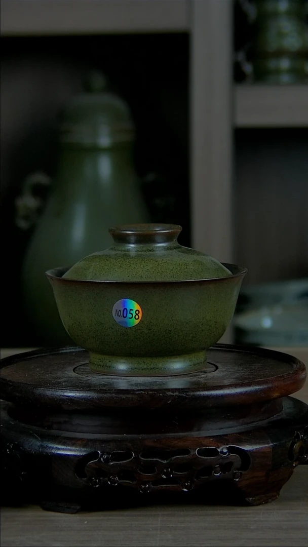 摆件景韵堂茶叶末釉瓷器