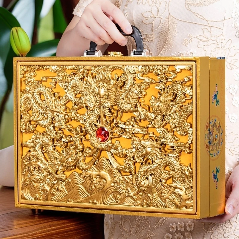 九龙尊品-铁观音300克茶叶礼盒装安溪正味兰花香铁观音新茶