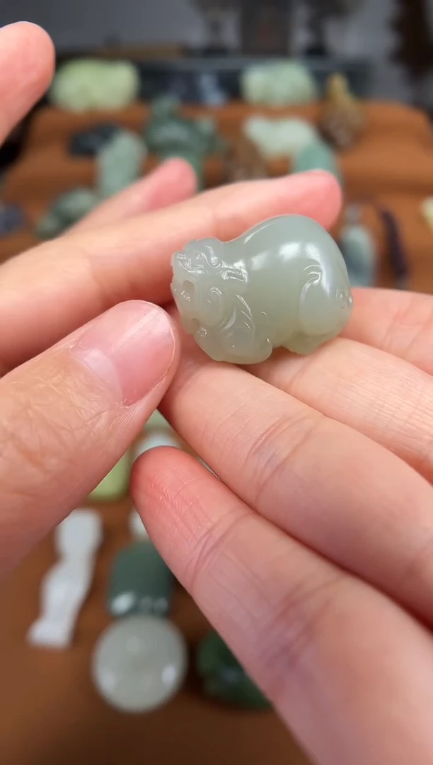 【闪购商品】和田玉颈饰未镶嵌貔貅