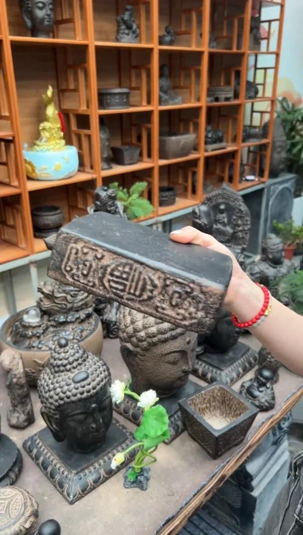 陶土【火山泥】福字汉砖