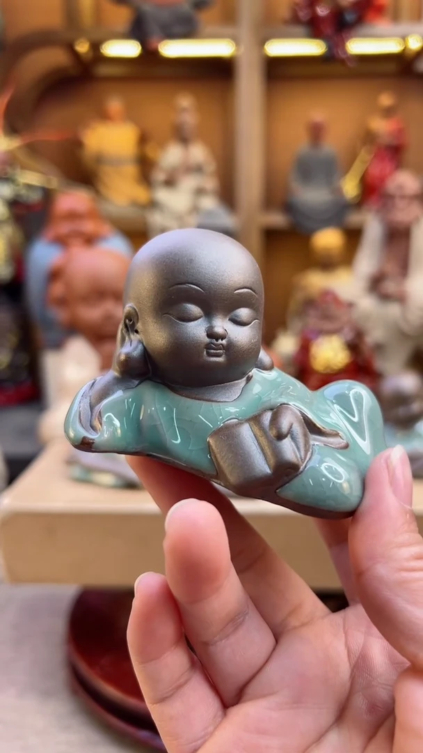 紫砂茶宠器闵茶宠摆件