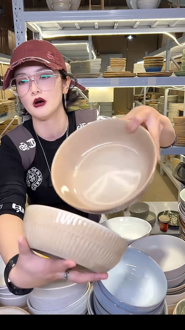 瓷272外贸尾货高温釉下彩陶瓷餐具默认微瑕