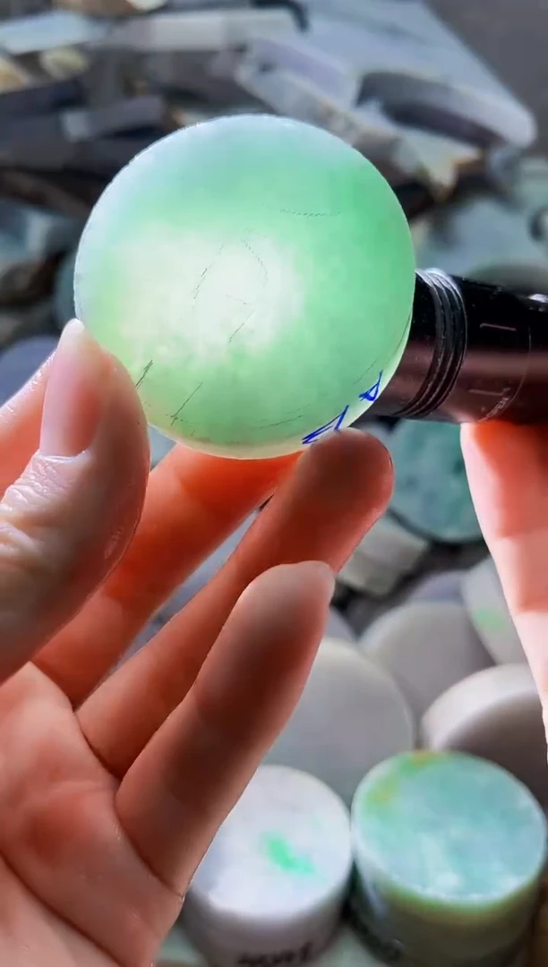 裸石翡翠天然翡翠A货古 南 725