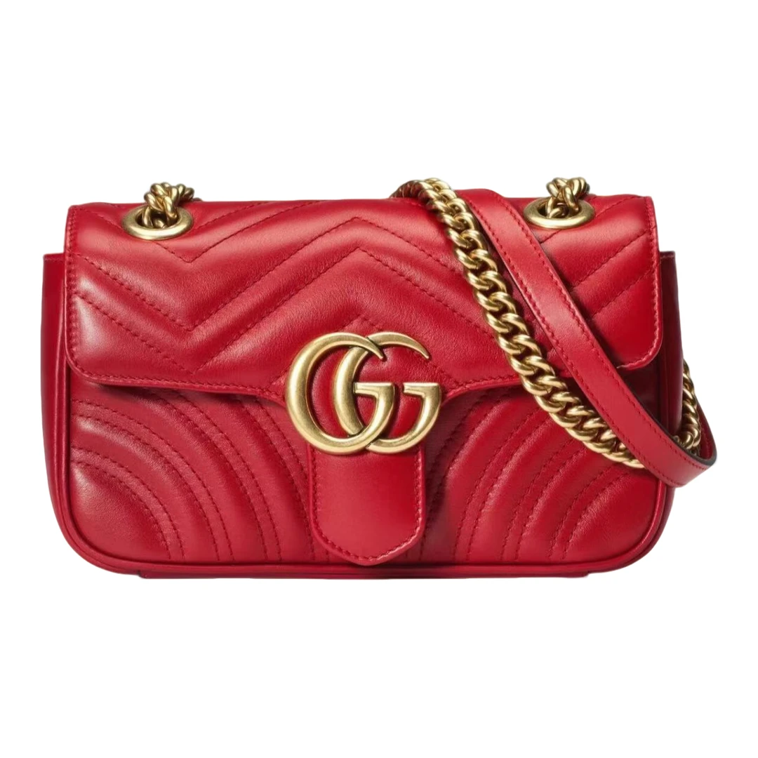 95新 GUCCI/古驰 安洁利严选斜挎包/0015488