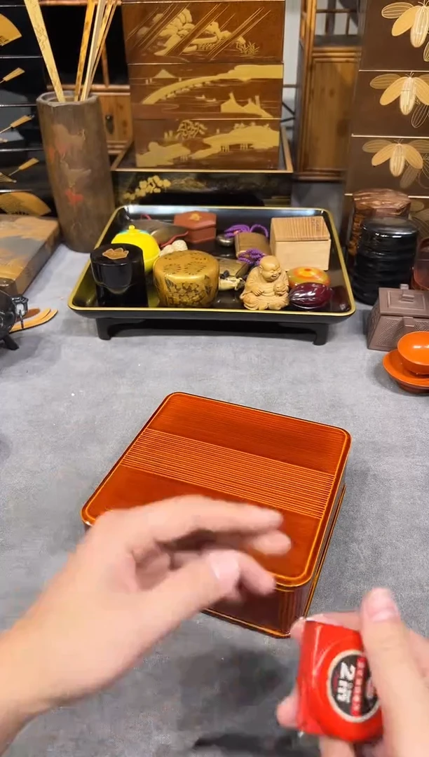 单段 大漆漆器大漆漆器