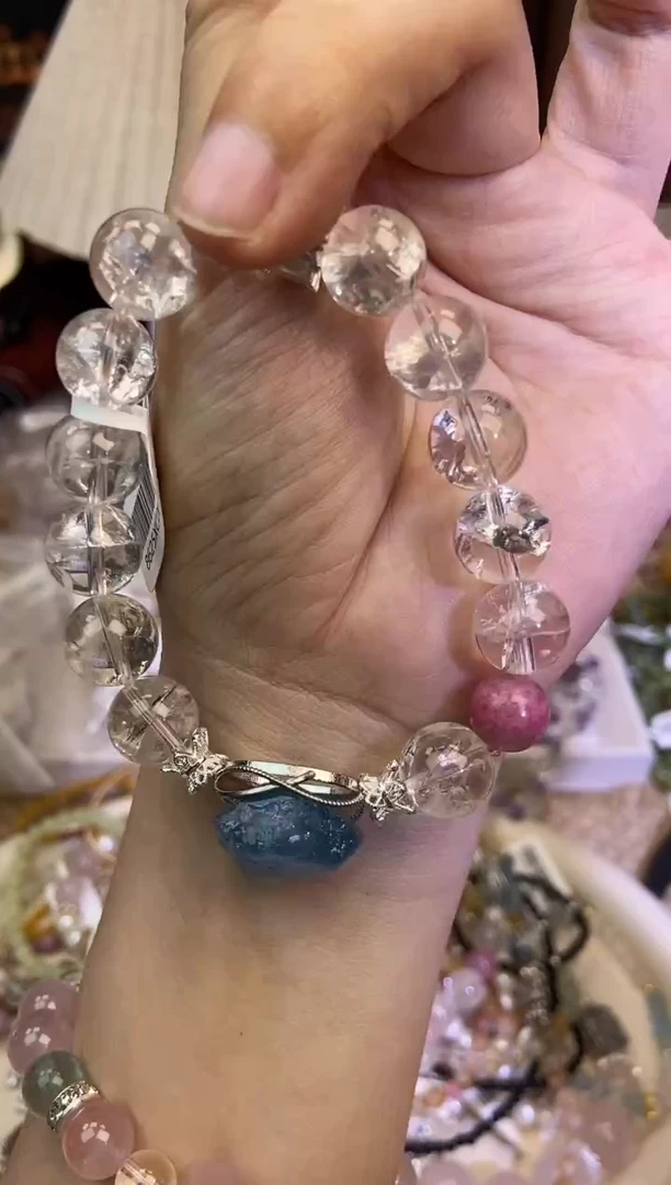 水晶手链未镶嵌424手串