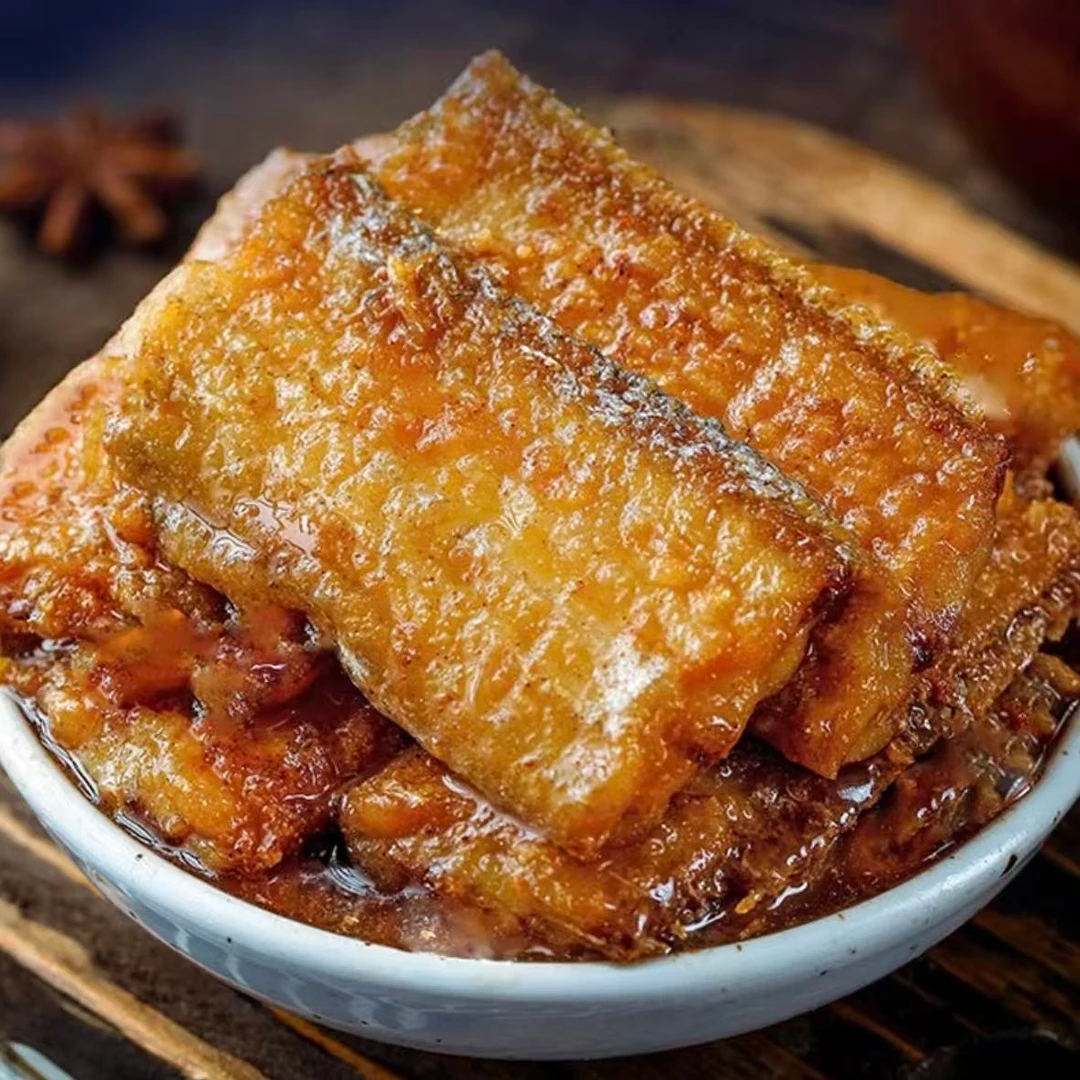 1 五香香辣 带鱼罐头 海鲜熟食 开盖即食 下饭