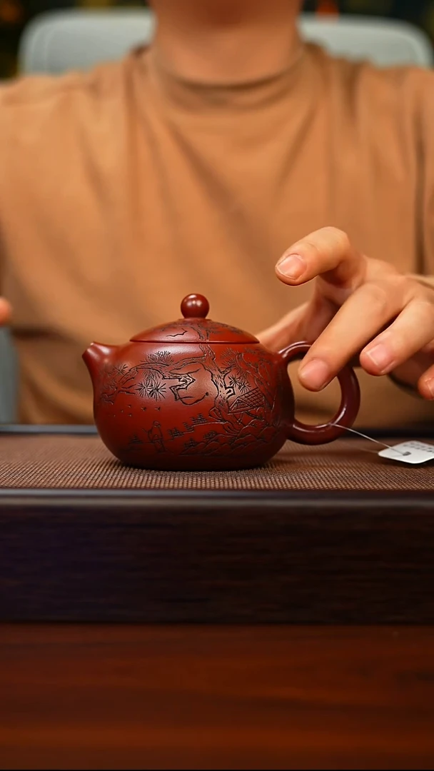 茶壶紫砂原矿紫砂手工茶壶