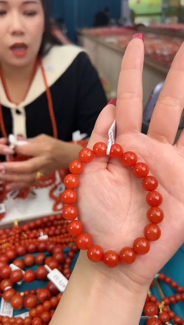 【闪购商品】南红玛瑙珠串未镶嵌多样发其一/10/HS9992258